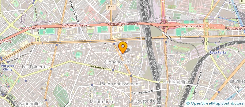 localisation de l'entreprise MONSIEUR EL SYLLA  PARIS