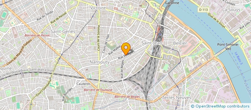 localisation de l'entreprise MONSIEUR EL TAHIR  BORDEAUX