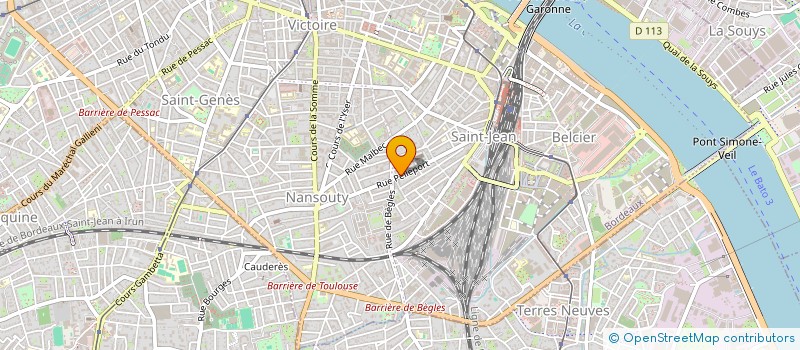 localisation de l'entreprise MONSIEUR EL TAHIR  BORDEAUX