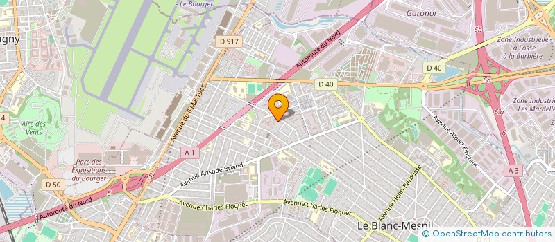 localisation de l'entreprise MONSIEUR EL TOUATI à LE BLANC-MESNIL