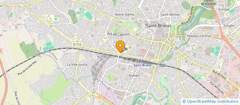 localisation de l'entreprise MONSIEUR EL YADIL à SAINT-BRIEUC