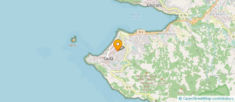 localisation de l'entreprise MONSIEUR EL YOUSSOUF ALI à SADA