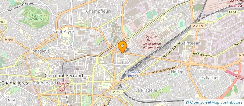 localisation de l'entreprise MONSIEUR EL-ZAID YACOUT NIDHOIMI  CLERMONT-FERRAND