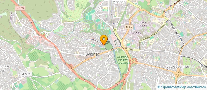 localisation de l'entreprise MONSIEUR EL ZENFOUKH  JUVIGNAC