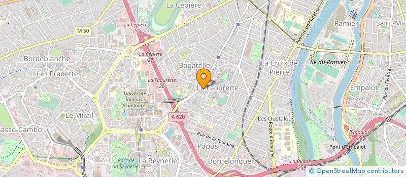 localisation de l'entreprise MONSIEUR EL ZERCOUNE à TOULOUSE