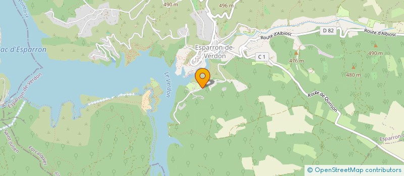 localisation de l'entreprise MONSIEUR ELAD KRUGEL  GREOUX-LES-BAINS