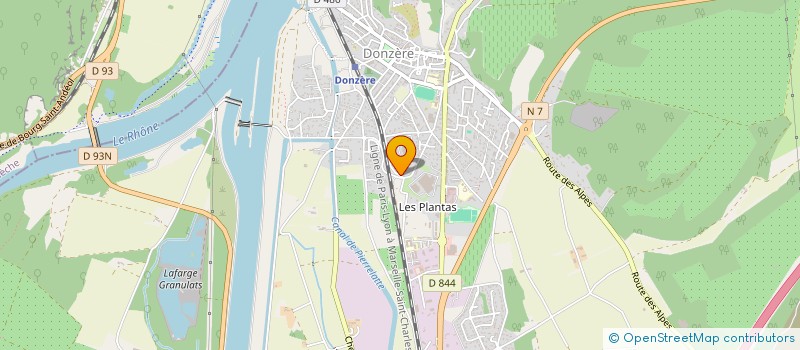 localisation de l'entreprise MONSIEUR ELADIO FERNANDEZ  DONZERE