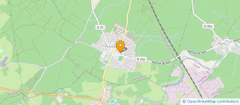 localisation de l'entreprise MONSIEUR ELADIO RODRIGUEZ  THUIR