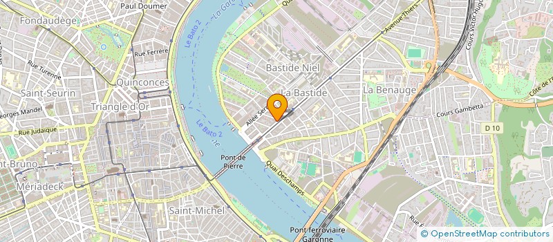 localisation de l'entreprise MONSIEUR ELADJ BAKAYOKO  BORDEAUX