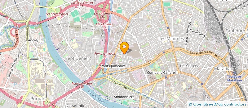 localisation de l'entreprise MONSIEUR ELADJI CONSTANT  TOULOUSE