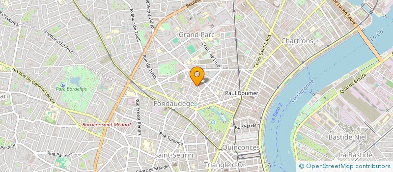 localisation de l'entreprise MONSIEUR ELADJI LENHARD  BORDEAUX