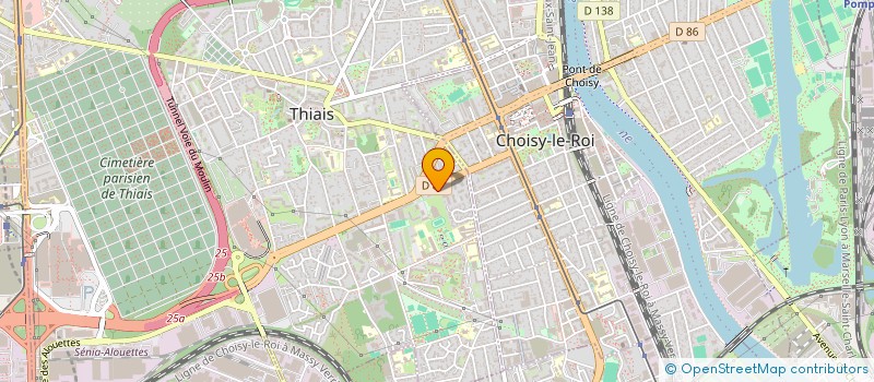 localisation de l'entreprise MONSIEUR ELADJY BISSOL à THIAIS