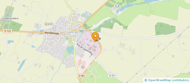 localisation de l'entreprise MONSIEUR ELAHOUSSAINE SAMI  SAINT-GEORGES-SUR-LOIRE