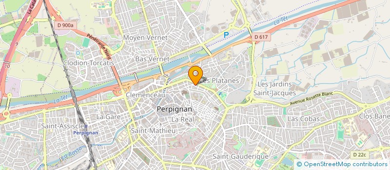 localisation de l'entreprise MONSIEUR ELAID BOUCHIBANE  PERPIGNAN