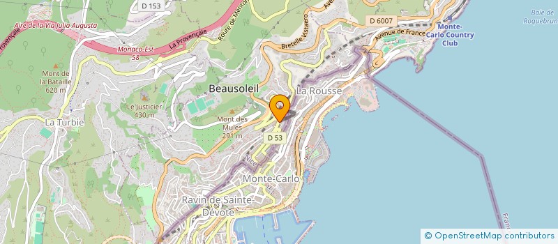 localisation de l'entreprise MONSIEUR ELAMINE ADAM  BEAUSOLEIL