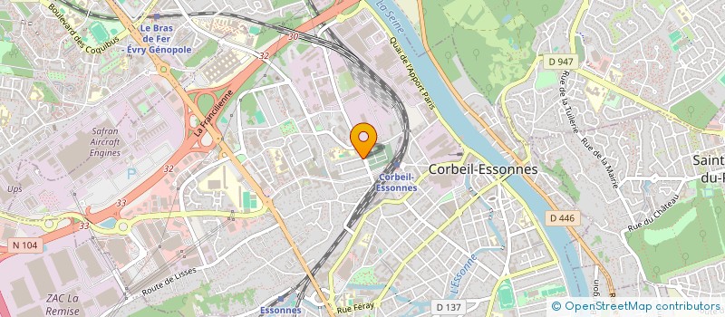 localisation de l'entreprise MONSIEUR ELANFAN MADI ARITHI à CORBEIL-ESSONNES