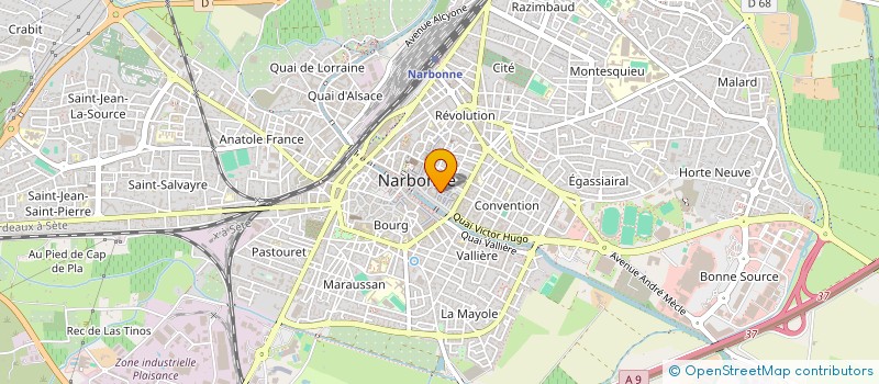 localisation de l'entreprise MONSIEUR ELANI HANNACHI à NARBONNE