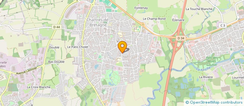 localisation de l'entreprise MONSIEUR ELANRIF HOUMADI à CHARTRES-DE-BRETAGNE