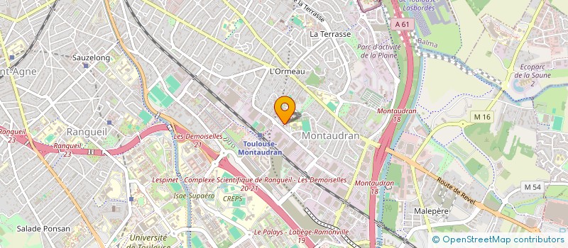 localisation de l'entreprise MONSIEUR ELARABI CHERRAKI  TOULOUSE