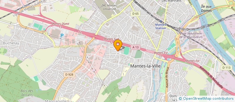 localisation de l'entreprise MONSIEUR ELARBI CHERIF à MANTES-LA-VILLE