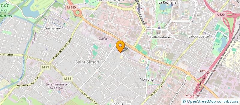 localisation de l'entreprise MONSIEUR ELARBI EL HANBLI  TOULOUSE