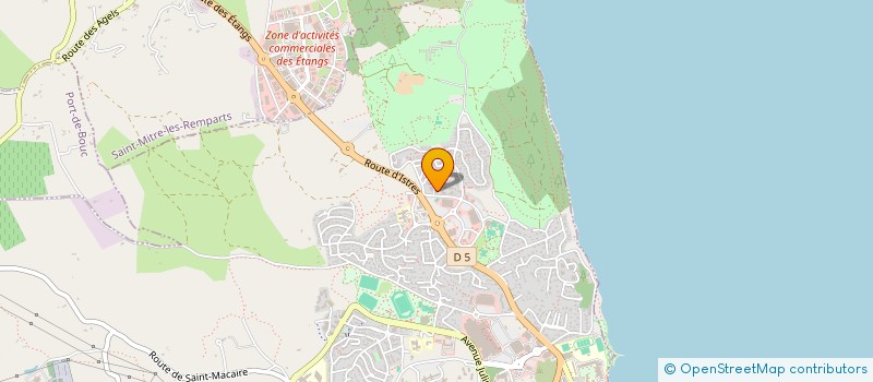 localisation de l'entreprise MONSIEUR ELARIF GODEAU  MARTIGUES