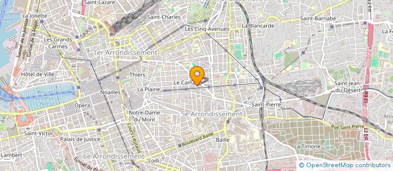 localisation de l'entreprise MONSIEUR ELARIF MIHIDJAI à MARSEILLE