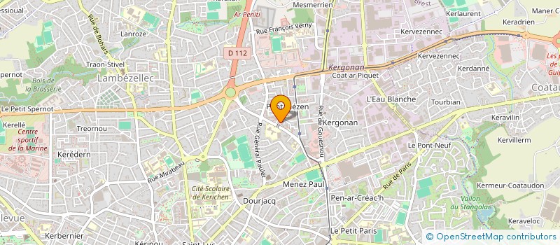localisation de l'entreprise MONSIEUR ELAYADI TIJANI à BREST
