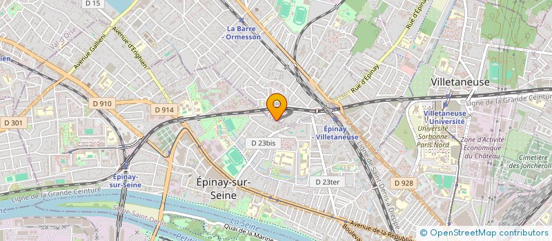 localisation de l'entreprise MONSIEUR ELAZAR BIJAOUI à EPINAY-SUR-SEINE