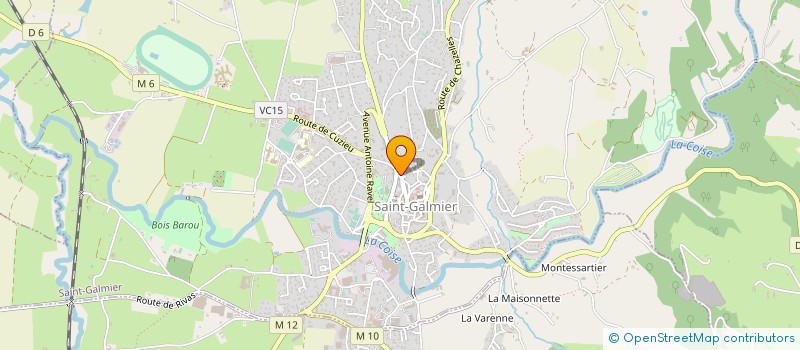 localisation de l'entreprise MONSIEUR ELAZAR MESSAOUD KHELOUF à SAINT-GALMIER