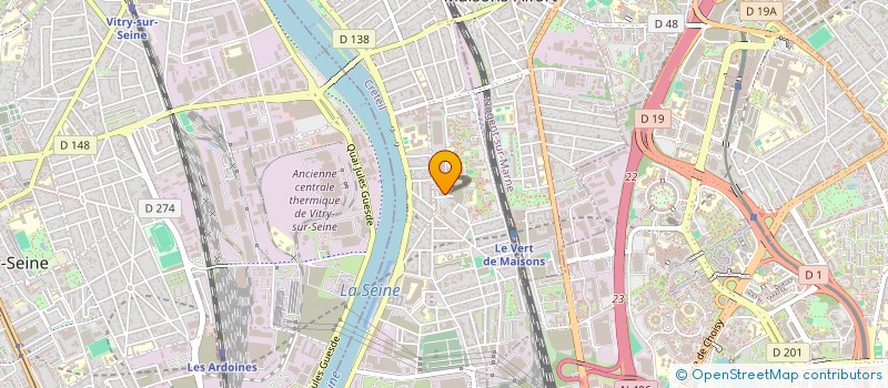 localisation de l'entreprise MONSIEUR ELBER YUNKES  ALFORTVILLE