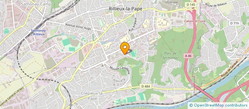 localisation de l'entreprise MONSIEUR ELDAR DOUDAEV  RILLIEUX LA PAPE