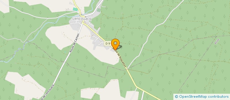 localisation de l'entreprise MONSIEUR ELDER ALVES  LENCOUACQ