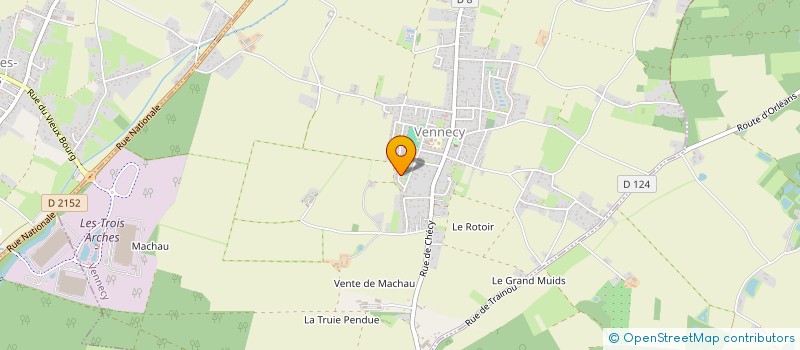 localisation de l'entreprise MONSIEUR ELDER DUARTE à VENNECY
