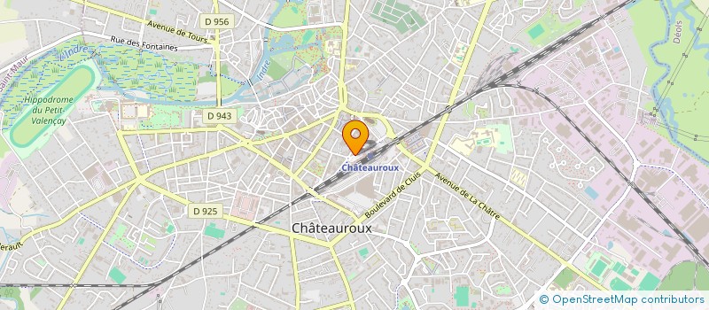localisation de l'entreprise MONSIEUR ELDEUR DEDEY GARCIA à CHATEAUROUX