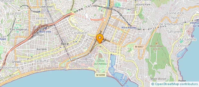 localisation de l'entreprise MONSIEUR ELDIN CIELLZA à NICE