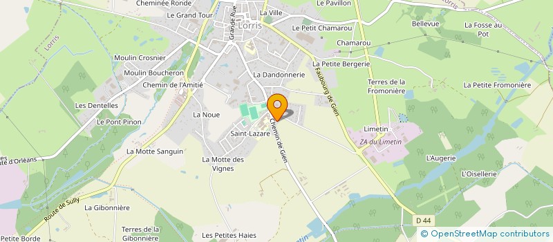 localisation de l'entreprise MONSIEUR ELEAS GHANI à LORRIS