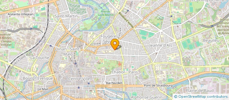 localisation de l'entreprise MONSIEUR ELEAZAR BAZINI  RENNES