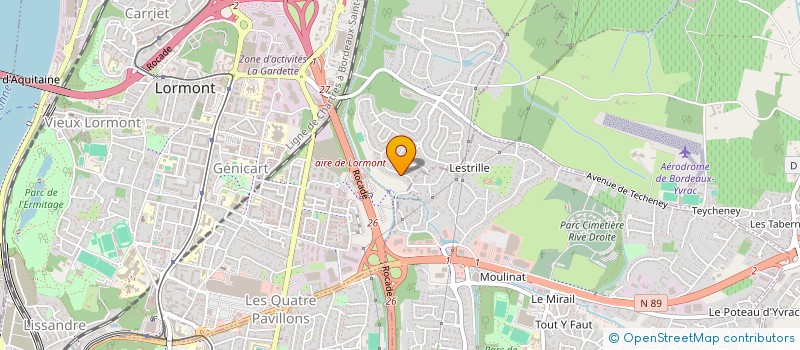 localisation de l'entreprise MONSIEUR ELEAZAR GIMENEZ  LORMONT