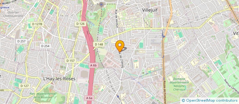 localisation de l'entreprise MONSIEUR ELEAZAR GIRONDIN  VILLEJUIF