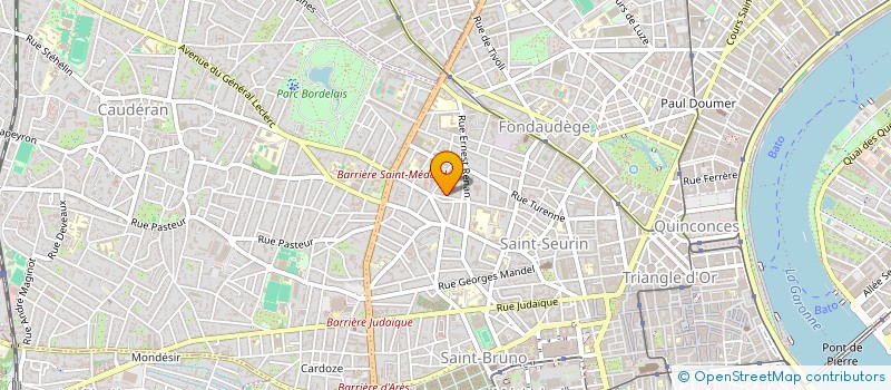 localisation de l'entreprise MONSIEUR ELEC  BORDEAUX