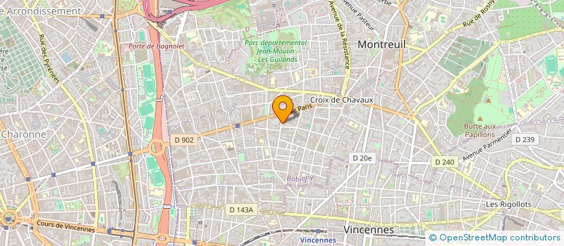 localisation de l'entreprise MONSIEUR ELEFTHERIOS AMILITOS à MONTREUIL