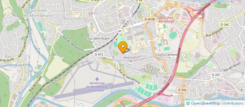 localisation de l'entreprise MONSIEUR ELEIS ABOUASSIM  VALENTIGNEY