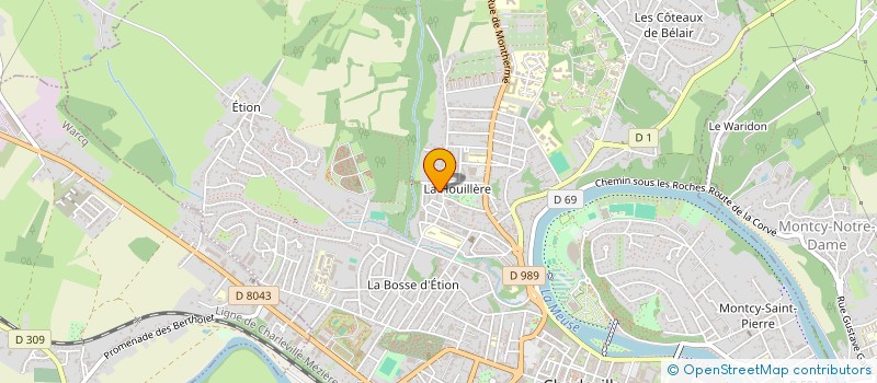 localisation de l'entreprise MONSIEUR ELEKS RISTIC  CHARLEVILLE-MEZIERES