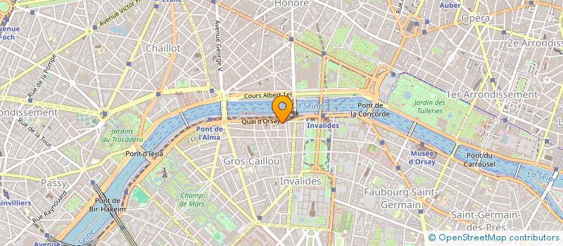 localisation de l'entreprise MONSIEUR ELENA BAXTER  PARIS