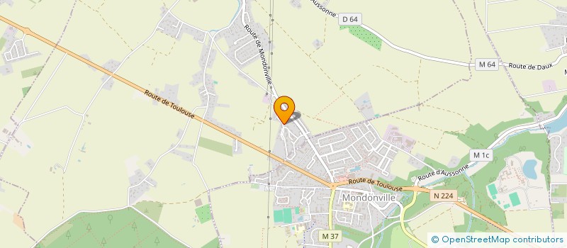 localisation de l'entreprise MONSIEUR ELEO BERTHIER  DAUX