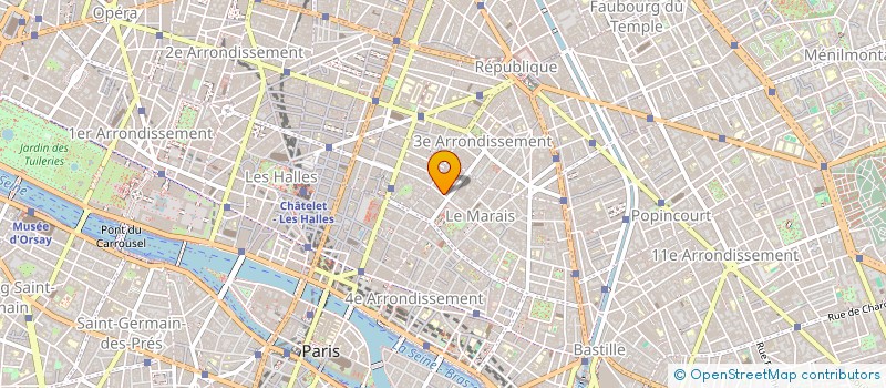 localisation de l'entreprise MONSIEUR ELEONORE BLANC  PARIS