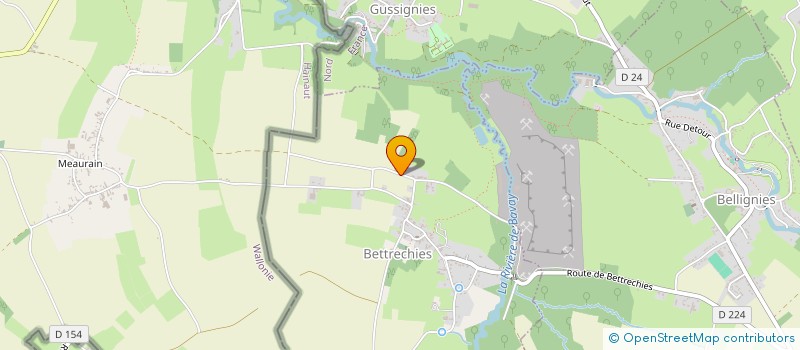 localisation de l'entreprise MONSIEUR ELEUTHERE LESOIN  OBIES