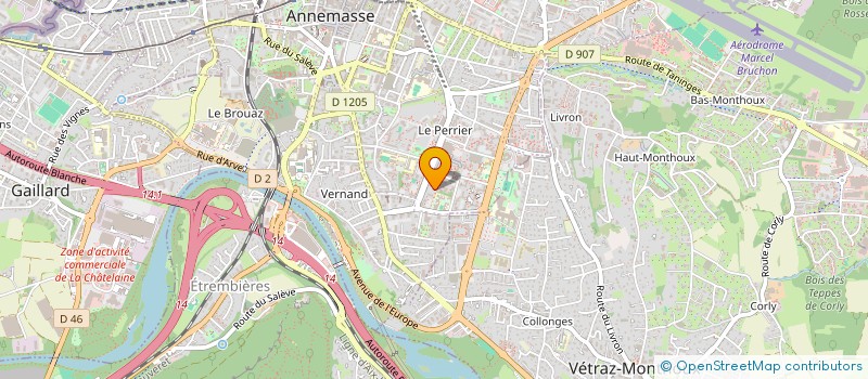 localisation de l'entreprise MONSIEUR ELEZ ELEZAJ  ANNEMASSE