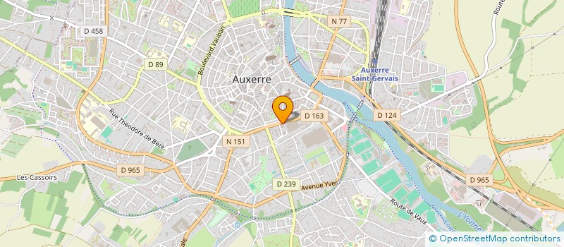 localisation de l'entreprise MONSIEUR ELH AMADOU BARRY à AUXERRE